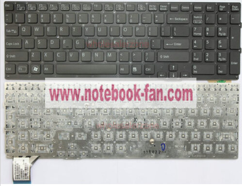 NEW Sony VAIO VPC-SE15FG VPC-SE15FH VPC-SE16FW Keyboard - Click Image to Close